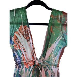 Tiki Palm Women’s Cover Up Dress SZ M